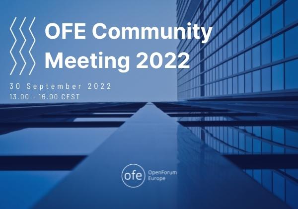 OFE Community Meeting 2022