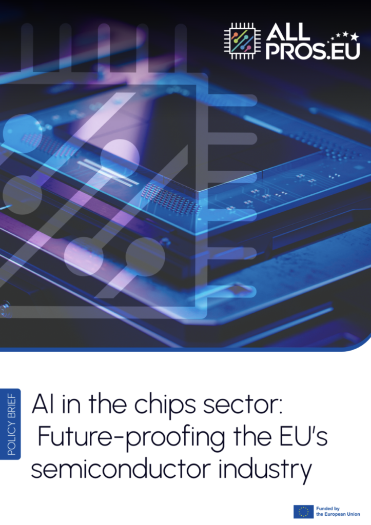 Cover of AI in the chips sector: Future-proofing the EU's semiconductor industry